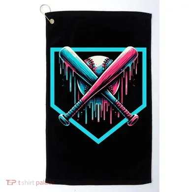 Drip Boy Baseball Bat  Golf Towel