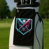 Drip Boy Baseball Bat  Golf Towel thumb 2