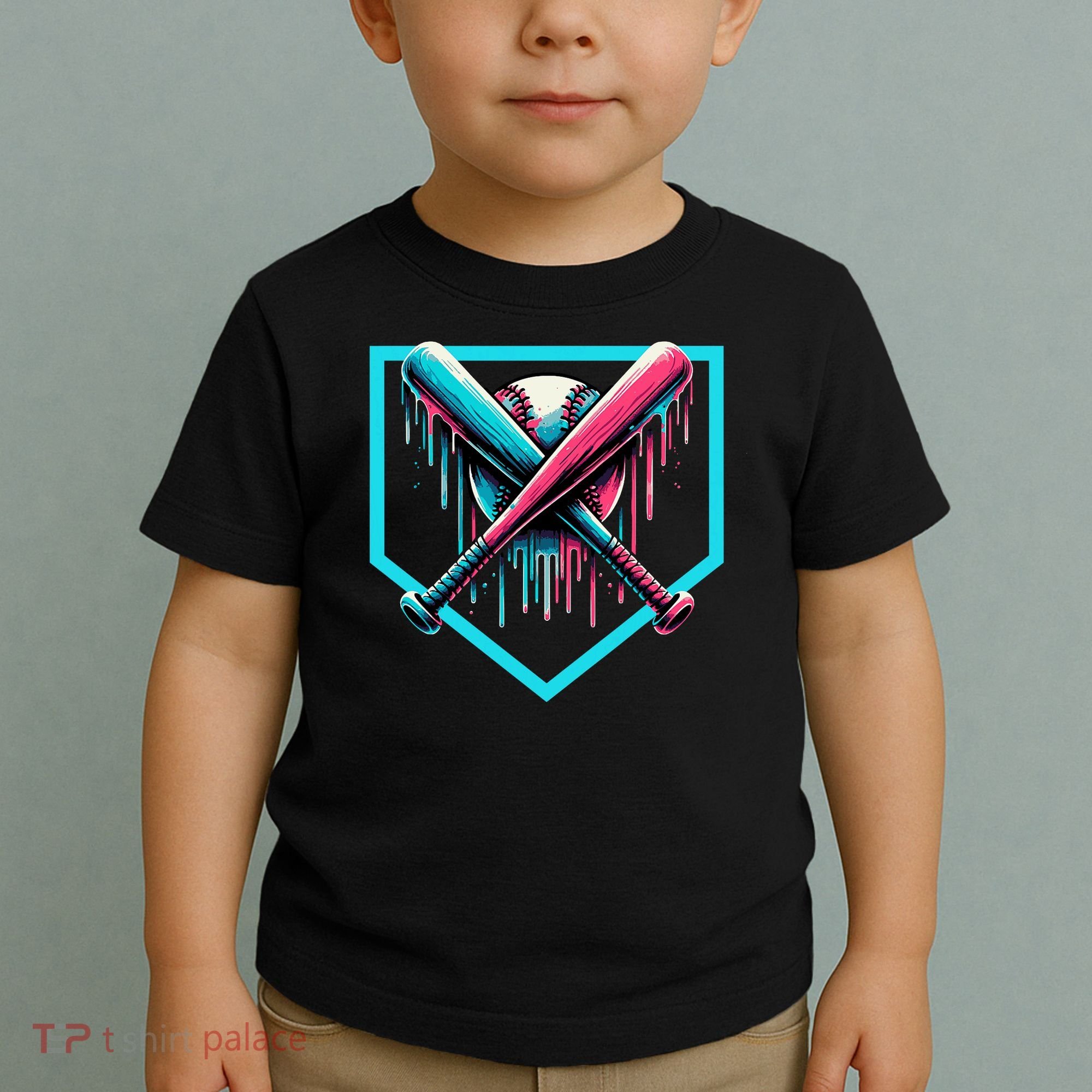 Drip Boy Baseball Bat  Toddler T-Shirt