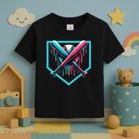 Drip Boy Baseball Bat  Toddler T-Shirt thumb 3