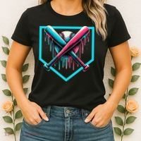Drip Boy Baseball Bat  Women's T-Shirt thumb 2