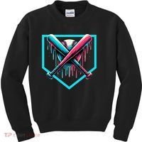 Drip Boy Baseball Bat  Kids Sweatshirt thumb 0