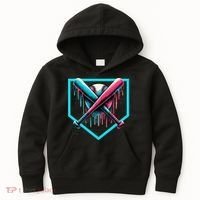 Drip Boy Baseball Bat  Kids Hoodie thumb 0