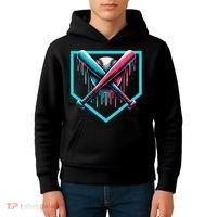 Drip Boy Baseball Bat  Kids Hoodie thumb 4