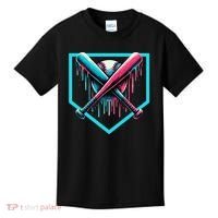 Drip Boy Baseball Bat  Kids T-Shirt thumb 0