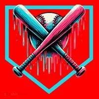 Drip Boy Baseball Bat  Santa Hat thumb 1