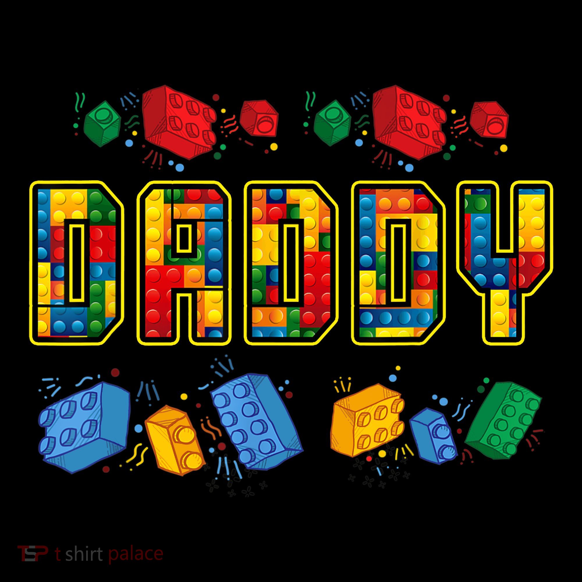 Daddy Brick Builder Funny Blocks Master Builder Dad Coffee Mug
