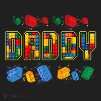 Daddy Brick Builder Funny Blocks Master Builder Dad Tumbler thumb 3