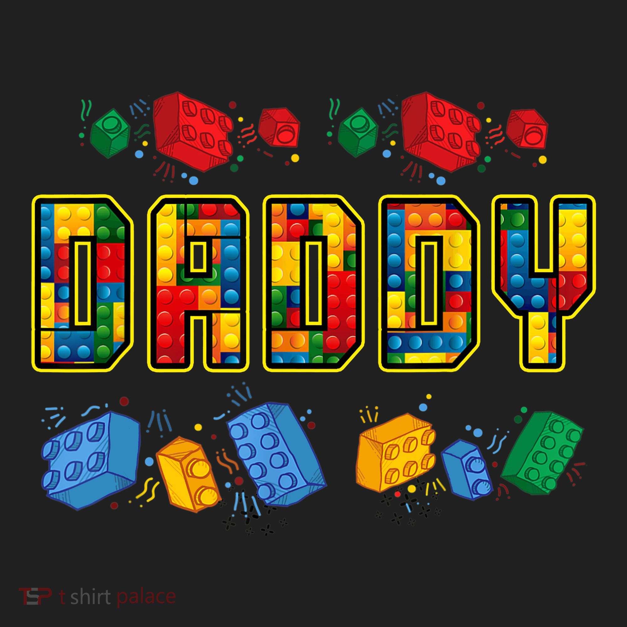Daddy Brick Builder Funny Blocks Master Builder Dad Tumbler