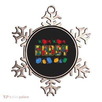 Daddy Brick Builder Funny Blocks Master Builder Dad Ornament