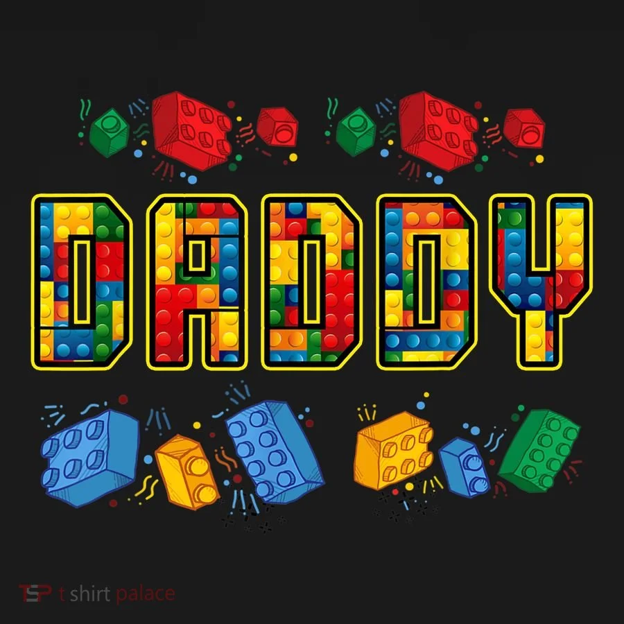 Daddy Brick Builder Funny Blocks Master Builder Dad Ornament