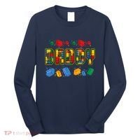 Daddy Brick Builder Funny Blocks Master Builder Dad Long Sleeve Shirt thumb 0