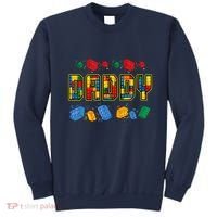 Daddy Brick Builder Funny Blocks Master Builder Dad Sweatshirt thumb 0