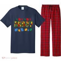 Daddy Brick Builder Funny Blocks Master Builder Dad Pajama Set thumb 0
