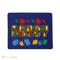 Daddy Brick Builder Funny Blocks Master Builder Dad Mousepad thumb 0