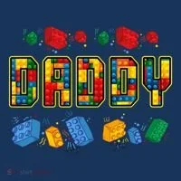 Daddy Brick Builder Funny Blocks Master Builder Dad Hat thumb 2