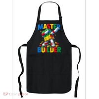 Dabbing Blocks Bricks Building Fun Master Builder Apron thumb 0