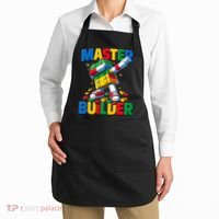 Dabbing Blocks Bricks Building Fun Master Builder Apron thumb 2