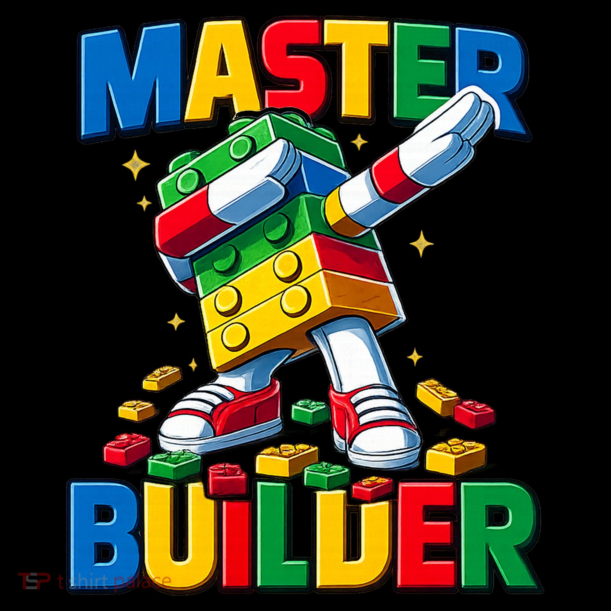Dabbing Blocks Bricks Building Fun Master Builder Coffee Mug
