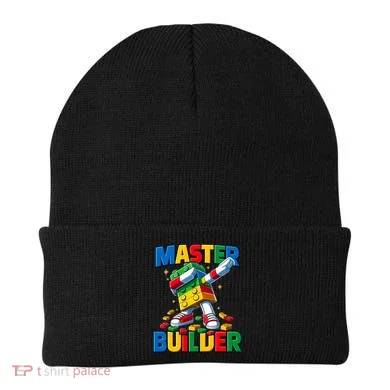 Dabbing Blocks Bricks Building Fun Master Builder Beanie