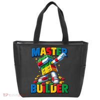Dabbing Blocks Bricks Building Fun Master Builder Tote Bag thumb 0