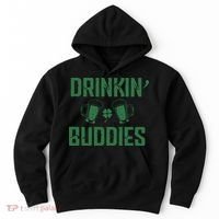 Drinking Buddies Beer Cheer Drinking Team Saint Patrick's Day Hoodie thumb 0