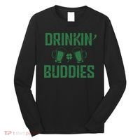 Drinking Buddies Beer Cheer Drinking Team Saint Patrick's Day Long Sleeve Shirt thumb 0