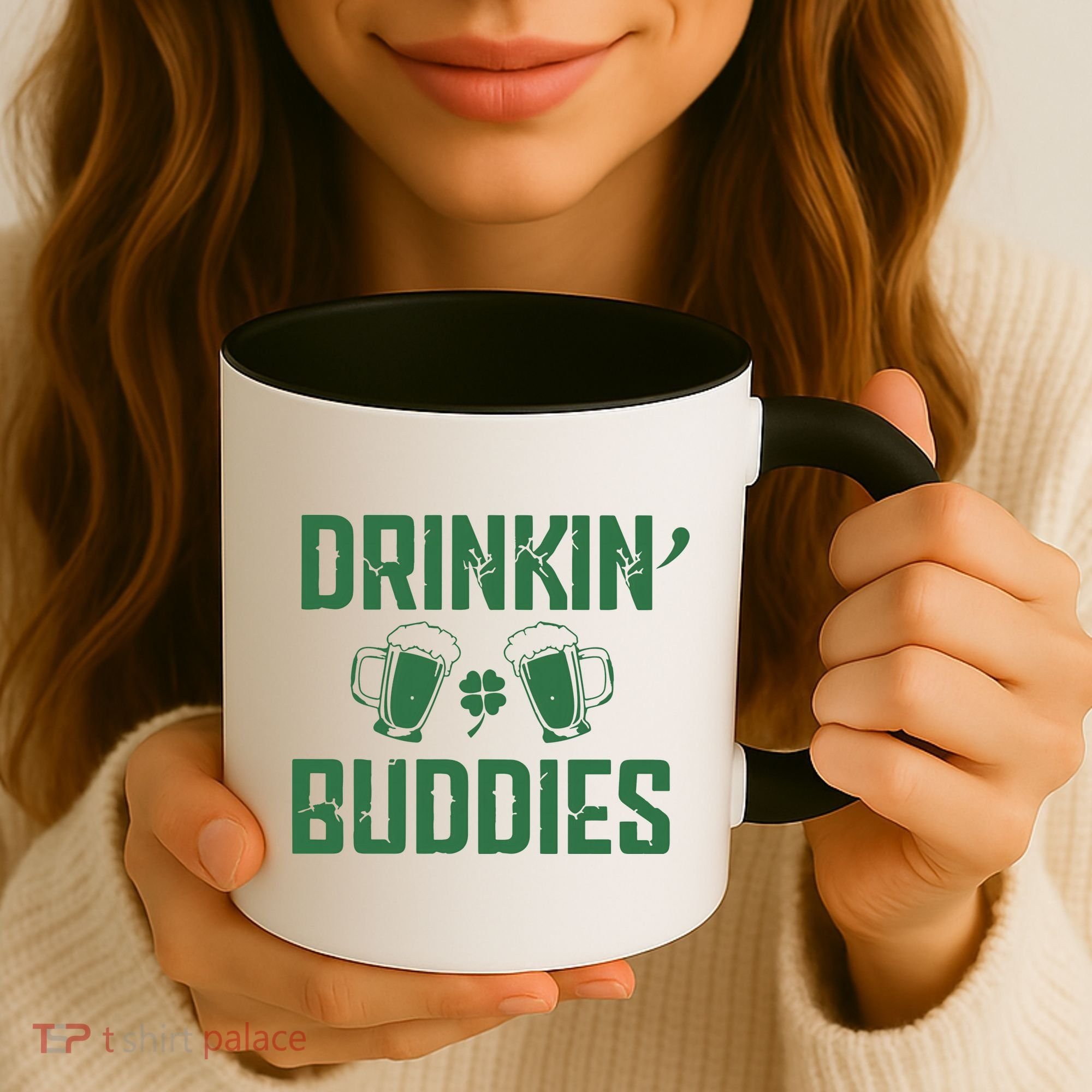 Drinking Buddies Beer Cheer Drinking Team Saint Patrick's Day Coffee Mug
