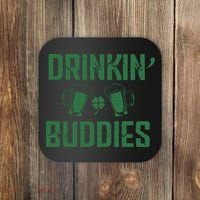 Drinking Buddies Beer Cheer Drinking Team Saint Patrick's Day Coaster thumb 0