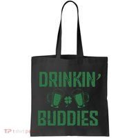 Drinking Buddies Beer Cheer Drinking Team Saint Patrick's Day Tote Bag thumb 0