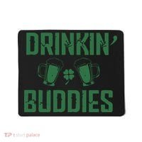 Drinking Buddies Beer Cheer Drinking Team Saint Patrick's Day Mousepad thumb 0