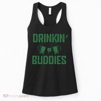 Drinking Buddies Beer Cheer Drinking Team Saint Patrick's Day Women's Tank Top thumb 0