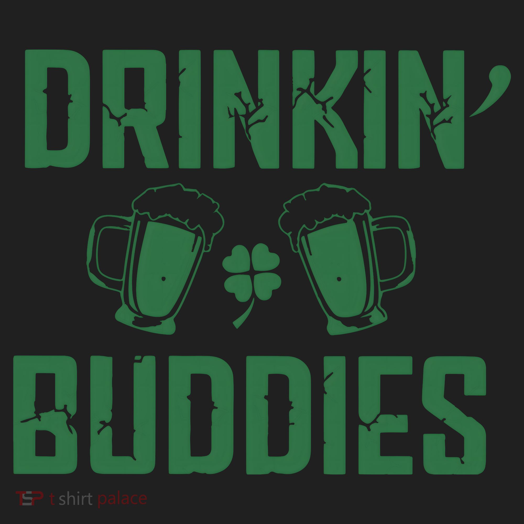 Drinking Buddies Beer Cheer Drinking Team Saint Patrick's Day Golf Towel