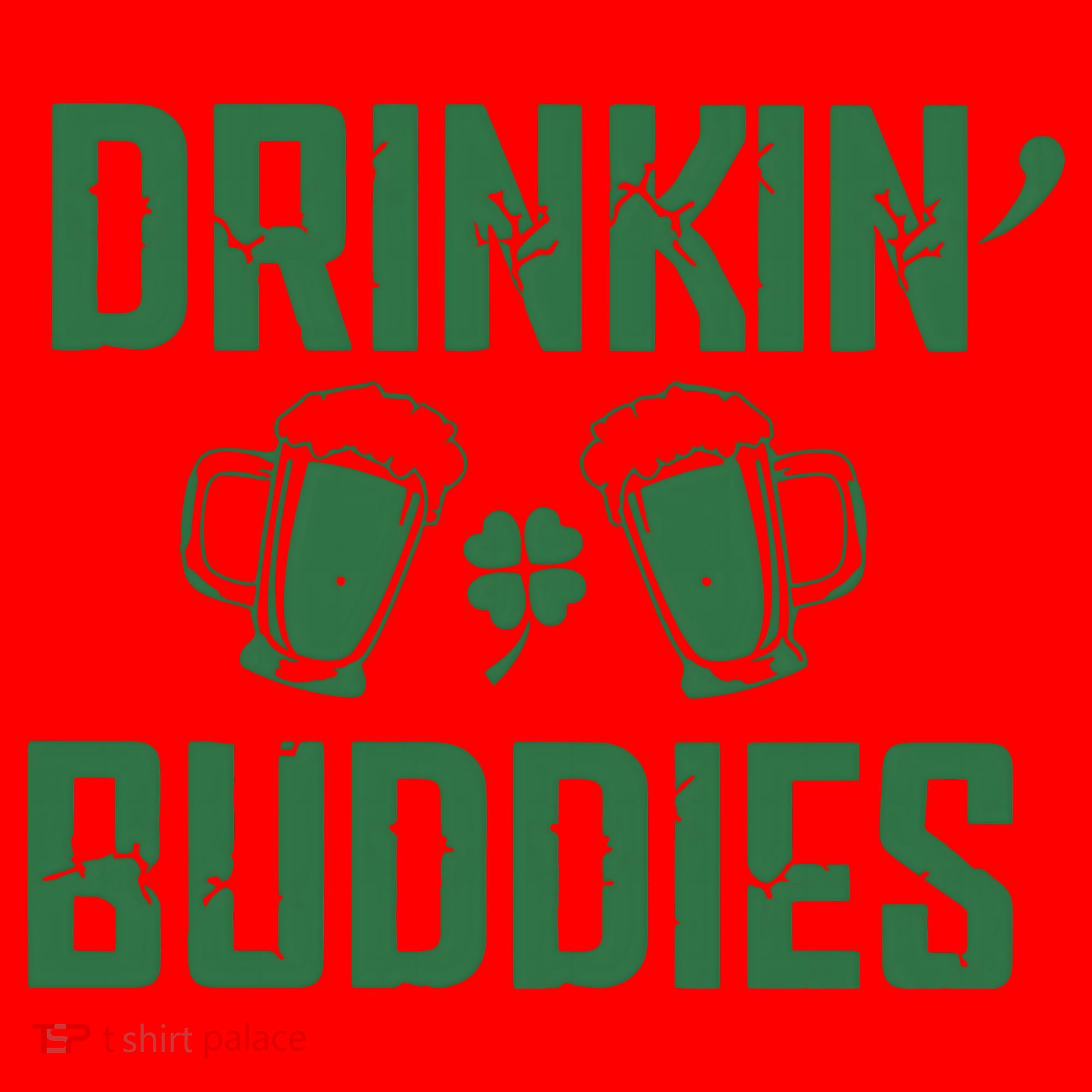 Drinking Buddies Beer Cheer Drinking Team Saint Patrick's Day Santa Hat