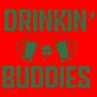 Drinking Buddies Beer Cheer Drinking Team Saint Patrick's Day Santa Hat thumb 1