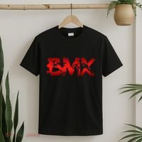 Distressed Bmx Bike Riders T-Shirt thumb 2