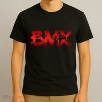 Distressed Bmx Bike Riders T-Shirt thumb 3