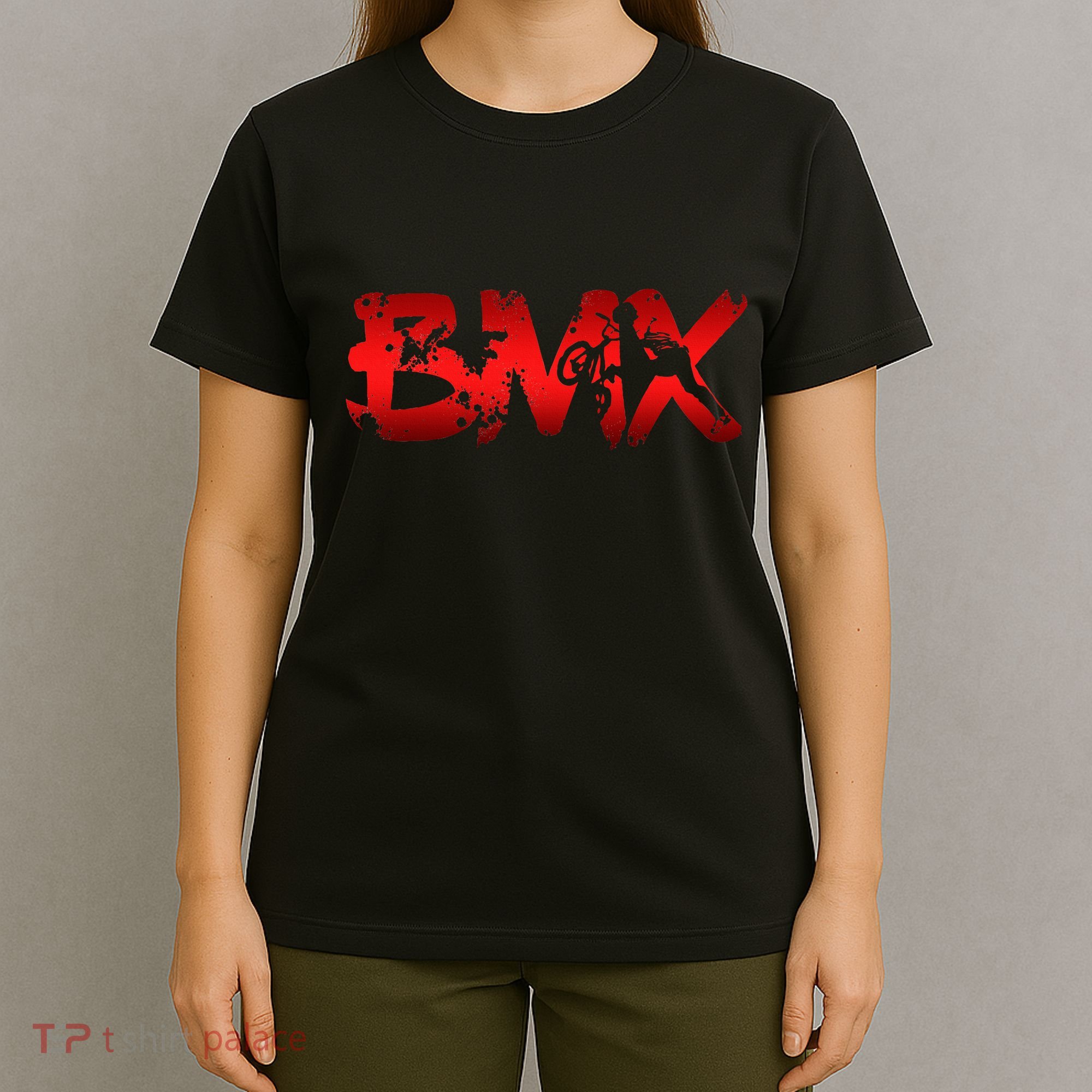 Distressed Bmx Bike Riders T-Shirt