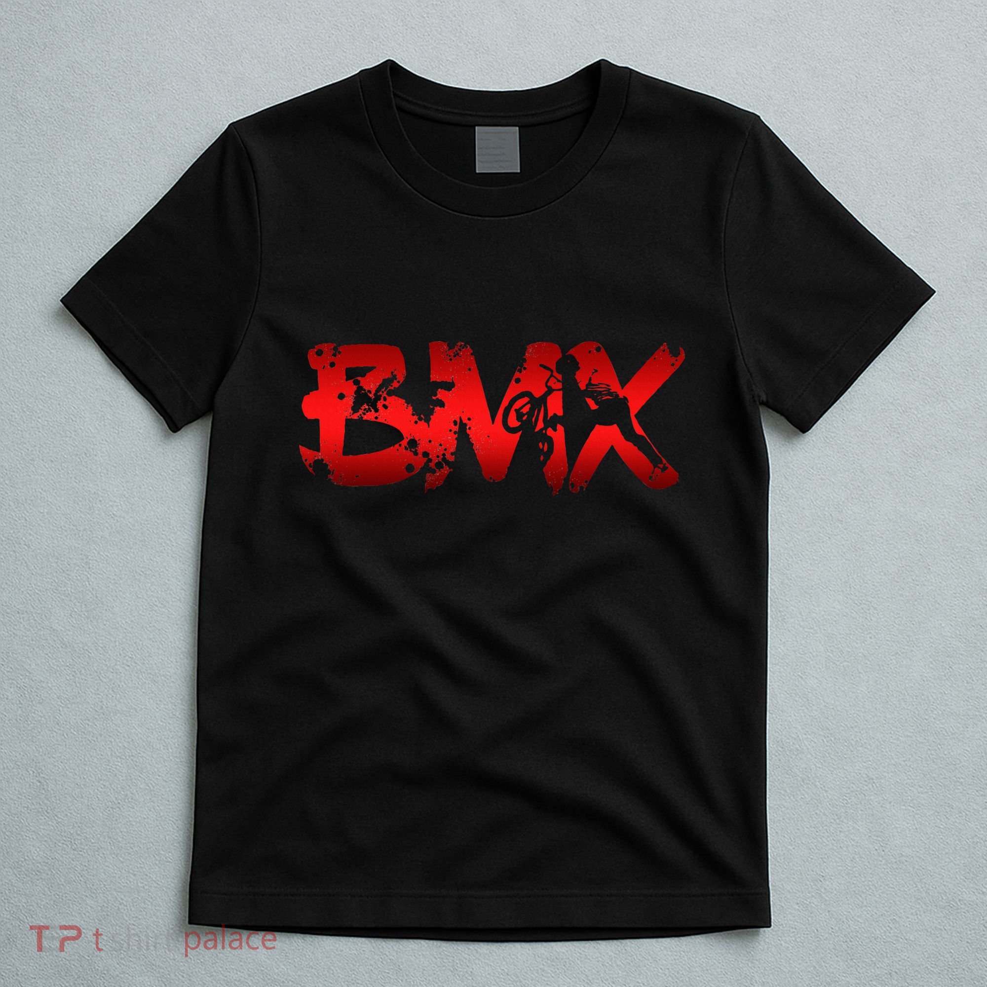 Distressed Bmx Bike Riders T-Shirt