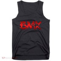 Distressed Bmx Bike Riders Tank Top thumb 0