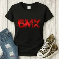 Distressed Bmx Bike Riders Women's T-Shirt thumb 3