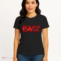 Distressed Bmx Bike Riders Women's T-Shirt thumb 4