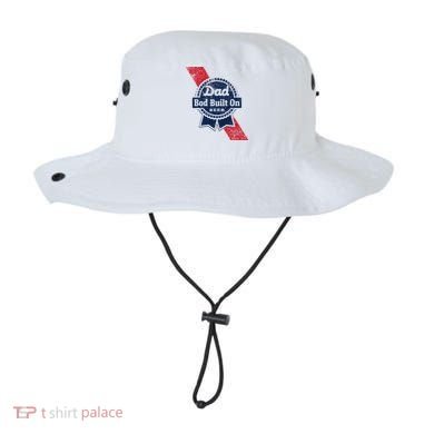 Dad Bod Built On Beer Funny Beer Bucket Hat