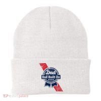Dad Bod Built On Beer Funny Beer Beanie thumb 0