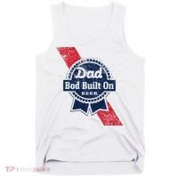 Dad Bod Built On Beer Funny Beer Tank Top thumb 0