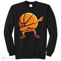 Dabbing Basketball Ball Funny Sports Player Sweatshirt thumb 0