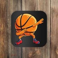 Dabbing Basketball Ball Funny Sports Player Coaster thumb 0