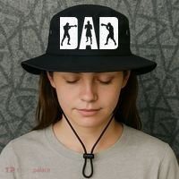 Dad Boxer Boxing Boxing Gloves Boxing Boxing Fan Boxer Bucket Hat thumb 3