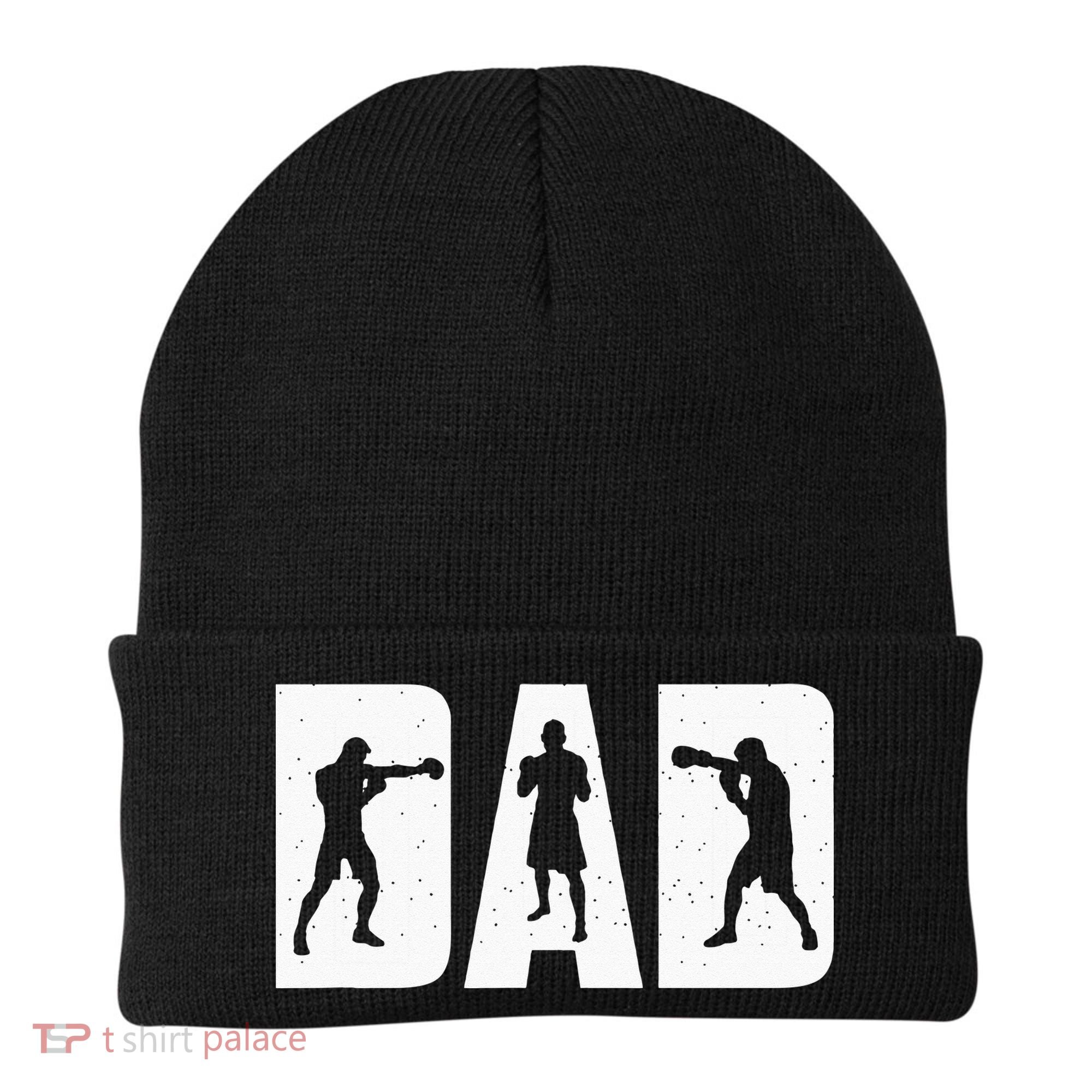 Dad Boxer Boxing Boxing Gloves Boxing Boxing Fan Boxer Beanie