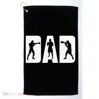Dad Boxer Boxing Boxing Gloves Boxing Boxing Fan Boxer Golf Towel thumb 0